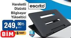 ESCRİTO HAREKETLİ DİZÜSTÜ BİLGİSAYAR YÜKSELTİCİ ESCRİTO HAREKETLİ DİZÜSTÜ BİLGİSAYAR YÜKSELTİCİ